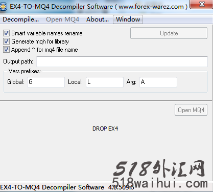 EX4 TO MQ4 v4.0.509.5_EX4 TO MQ4 v4.0.509.5外汇软件下载