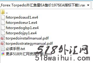 Forex Torpedo外汇鱼雷EA售价197$指标下载!