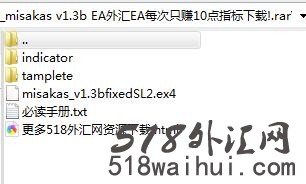 misakas v1.3b EA每次只赚10点外汇EA指标下载