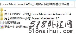 Forex Maximizer EA外汇EA指标下载!