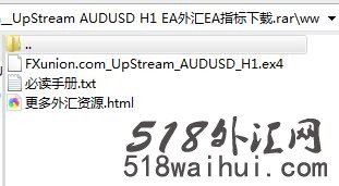 UpStream AUDUSD H1 EA外汇EA指标下载