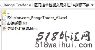 Range Trader v1 区间挂单智能交易外汇EA指标下载