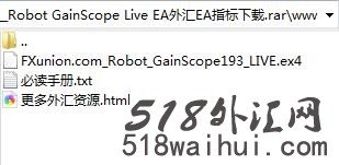 Robot GainScope Live EA外汇EA指标下载