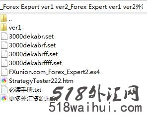 Forex Expert ver1 ver2外汇EA指标下载