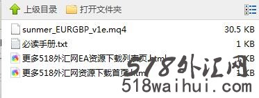 sunmer EURGBP v1e剥头皮EA外汇指标下载