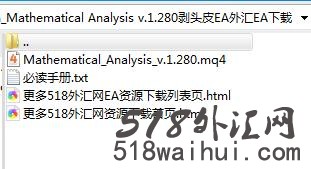 3天4.62万倍Mathematical Analysis v.1.280剥头皮EA下载!