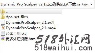 Dynamic Pro Scalper v2.1动态剥头皮EA下载