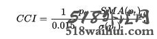 CCI顺势指标的构造原理下载
