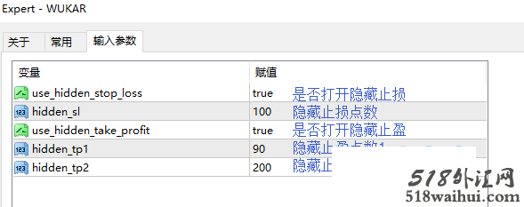 隐藏移动止盈止损,自动添加止盈止损