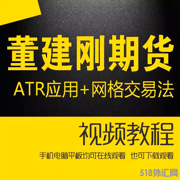 董建刚期货ATR应用 资金管理 网格交易法期货课程视频